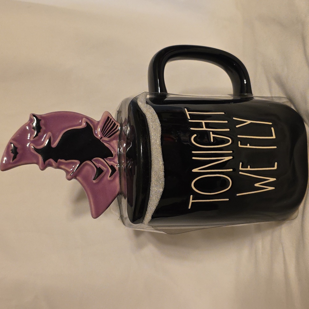 Rae Dunn Witch Mug With Topper